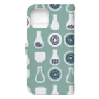 AO's SHOPの日本酒 Book-Style Smartphone Case :back