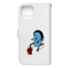 NACOSのDracula Book-Style Smartphone Case :back