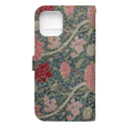 HOKO-ANのWilliam Morris "Cray" Book-Style Smartphone Case :back