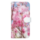 akane_art（茜音工房）の花フォト（八重桜） Book-Style Smartphone Case