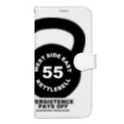 west_side_east_3Dのケトルベル Book-Style Smartphone Case