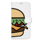 S☺︎RA BRANDのEpic Hamburger  手帳型スマホケース