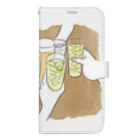 さとうりさの乾杯 Book-Style Smartphone Case