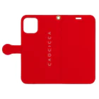 mimitabDECK.Kの顔近っ【限定5個】 Book-Style Smartphone Case:Opened (outside)