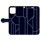 ギルティ・グアウディアofダーク男爵のサイバー Book-Style Smartphone Case:Opened (outside)