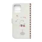 n.milkのグッドモーニング Book-Style Smartphone Case :back