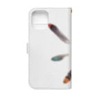 ヤマドリ屋のNO BIRD NO LIFE（濃い色用） Book-Style Smartphone Case :back