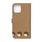 イラスト MONYAAT のCT98 CHOCOKATE IS MY LIFE*F Book-Style Smartphone Case :back