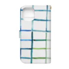 Canako Inoueのタイル white Book-Style Smartphone Case :back