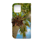 mizuphoto galleryの Tropical breeze Book-Style Smartphone Case :back