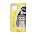 ヤママユ(ヤママユ・ペンギイナ)のMother Father Brother Sister Book-Style Smartphone Case :back