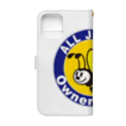 Miyano_Worksの4mini ALL JAPAN Chaly owner's CLUB シリーズ Book-Style Smartphone Case :back