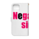 Negative sideのNegative side Book-Style Smartphone Case :back