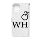 Wheelsのchari #01 Book-Style Smartphone Case :back