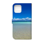 mizuphoto galleryのBreathing blue Book-Style Smartphone Case :back