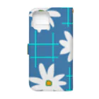 inko andの・ flower・ Book-Style Smartphone Case :back