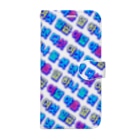 LalaHangeulのKorean numbers 手帳型iPhoneケース Book-Style Smartphone Case