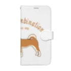 キッズモード某の日本の犬とお茶  Book-Style Smartphone Case