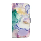 com eddy コムエディーのalcohol ink art №2 Book-Style Smartphone Case