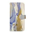 com eddy コムエディーのalcohol ink art №3 Book-Style Smartphone Case