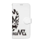 MoNochroMEのMoNochroMEマスク（黒） Book-Style Smartphone Case