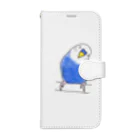 ぴぃのインコちゃん！ 手帳型スマホケース