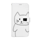 肉球の村。のカンネコ　13.12用 Book-Style Smartphone Case