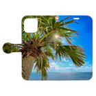 mizuphoto galleryの Tropical breeze Book-Style Smartphone Case:Opened (outside)