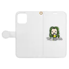佐倉沙菜の脳内のさなびえ Book-Style Smartphone Case:Opened (outside)