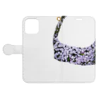 26giの花服 Book-Style Smartphone Case:Opened (outside)