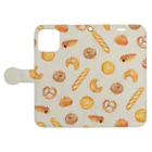 のぐちさきのHappy Bakery Book-Style Smartphone Case:Opened (outside)