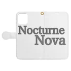 Nocturne NovaのNocturne Nova 手帳型スマホケースを開いた場合(外側)