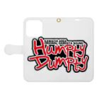 HUMPTY DUMPTYのHUMPTY DUMPTY SOUND 手帳型スマホケースを開いた場合(外側)