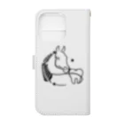 MANAIA EQUINE DENTALの歯医者オリジナル Book-Style Smartphone Case :back