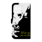 JOKERS FACTORYのMALCOLM X Book-Style Smartphone Case :back