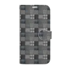 madein8☞shopのplaid Book-Style Smartphone Case