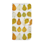 Miho MATSUNO online storeのLovely pears Book-Style Smartphone Case