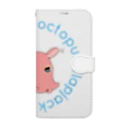 LalaHangeulのFlapjack Octopus(メンダコ) 英語バージョン Book-Style Smartphone Case