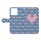 ランタナカマラの花図鑑BL Book-Style Smartphone Case:Opened (outside)