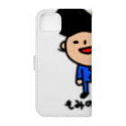 momino studio SHOPの棒立ちもみのさん Book-Style Smartphone Case :back