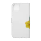 cheat omeletteのスイカの花 Book-Style Smartphone Case :back