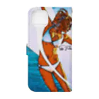 aoi.aoのSummer Girl - Stay Fearless Version #1 Book-Style Smartphone Case :back