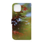 sankanshionの夏の紅葉 Book-Style Smartphone Case :back