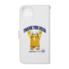 LONESOME TYPE ススのビールジョッキ🍺(猫) Book-Style Smartphone Case :back