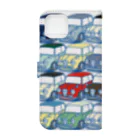 DwanG・・ dog & garden +🇬🇧cars items のエルホークラブ Book-Style Smartphone Case :back