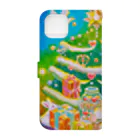 novanorArtのchristmas fantasy Book-Style Smartphone Case :back