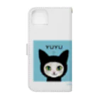 くれよん画家RYOのゆゆ&りり Book-Style Smartphone Case :back