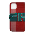 夜名乙三a.k.a毒林檎のsk13 Book-Style Smartphone Case :back