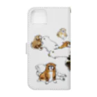 segasworksの仔犬 Book-Style Smartphone Case :back