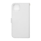 mikepunchのPeace begins with me おにぎりキッズ Book-Style Smartphone Case :back
